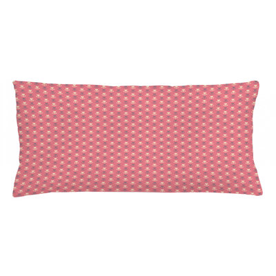 Housse de coussin lombaire intérieur/extérieur floral
