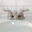 Robinet de salle de bain central à deux poignées à fixation sur comptoir 4 po Kingston Brass Magellan-29486623-29272480
