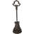 Rustic Cast Iron Tropical Pineapple Door Stop Or Porter With Long Handle