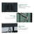 Garbage Bin Shed Stores 2 Trash Cans Metal Outdoor Bin Shed For Garbage Storage,Stainless Galvanized Steel, Bin Shed For Garden Yard Lawn-118182422