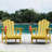 Devito All-Weather Resistant HDPE Plastic Oversize Adirondack Chairs(Set Of 2)-418685844-424041817