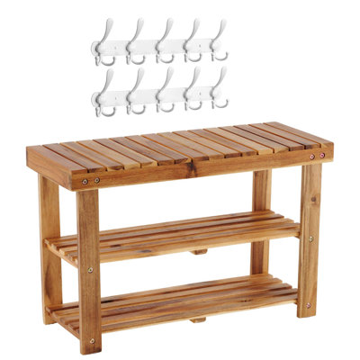 Solid Wood Bench