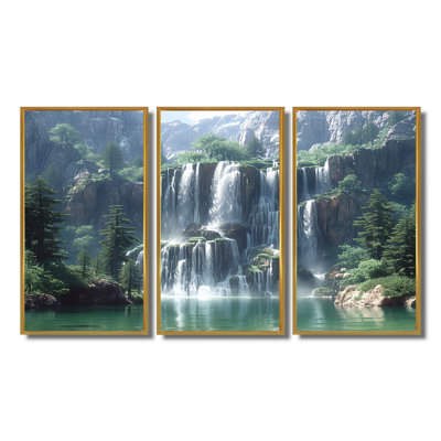 Claypoole - Cascade, ensemble d'art mural
