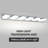 Modern 6-Light Chrome LED Vanity Mirror Light Fixture