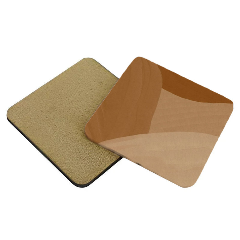 Coaster-set Of 6- 9.5cm-mdf