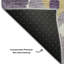Tapis mauve de qualité supérieure lavable à la machine Prisco-48742422