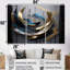 Ensemble de salon Swirling Dynamics Futur Esthétique - Spirales abstraites-2072544979-2072544982