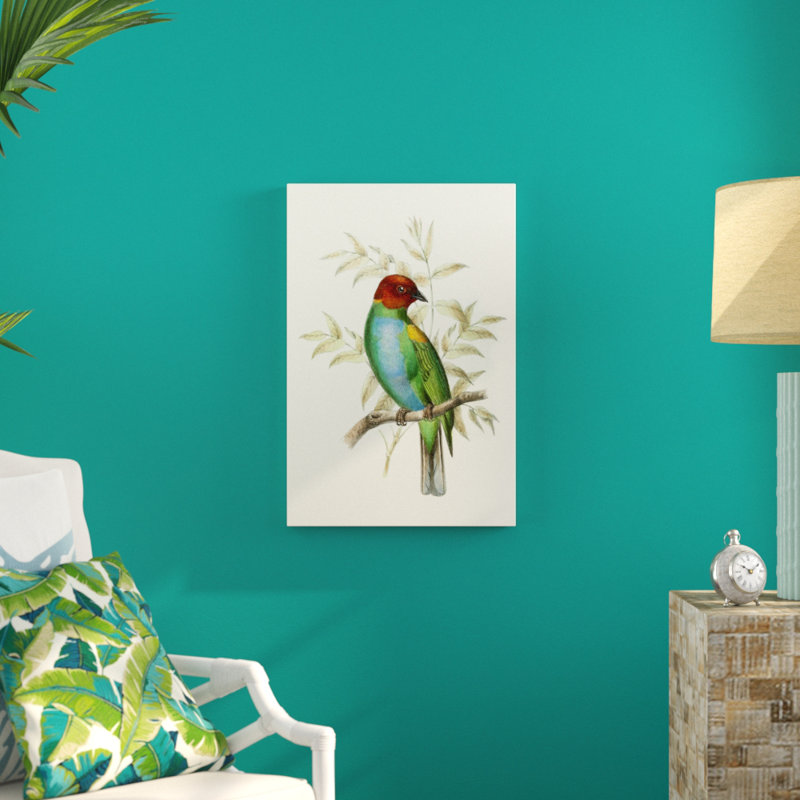 On Perch IV - Painting Print, 76cm H x 51cm W, Wrapped Canvas