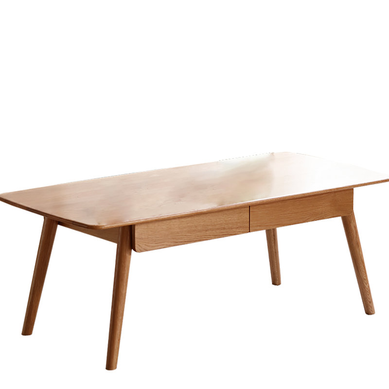 Largeur de la table basse: 100 x profondeur 50 x hauteur 44 cm, bureau central facile à assembler