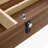 Multi-Functional MDF Combination-Lock Storage Table Designed For Firearms And Wine, Optimizing Space Efficiency.