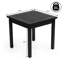 Table de bout d'extérieur carrée en bois d'acacia 18 po Archer-450244879