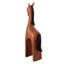 Sculpture de cheval en bois fabriquée à la main Loon Peak®