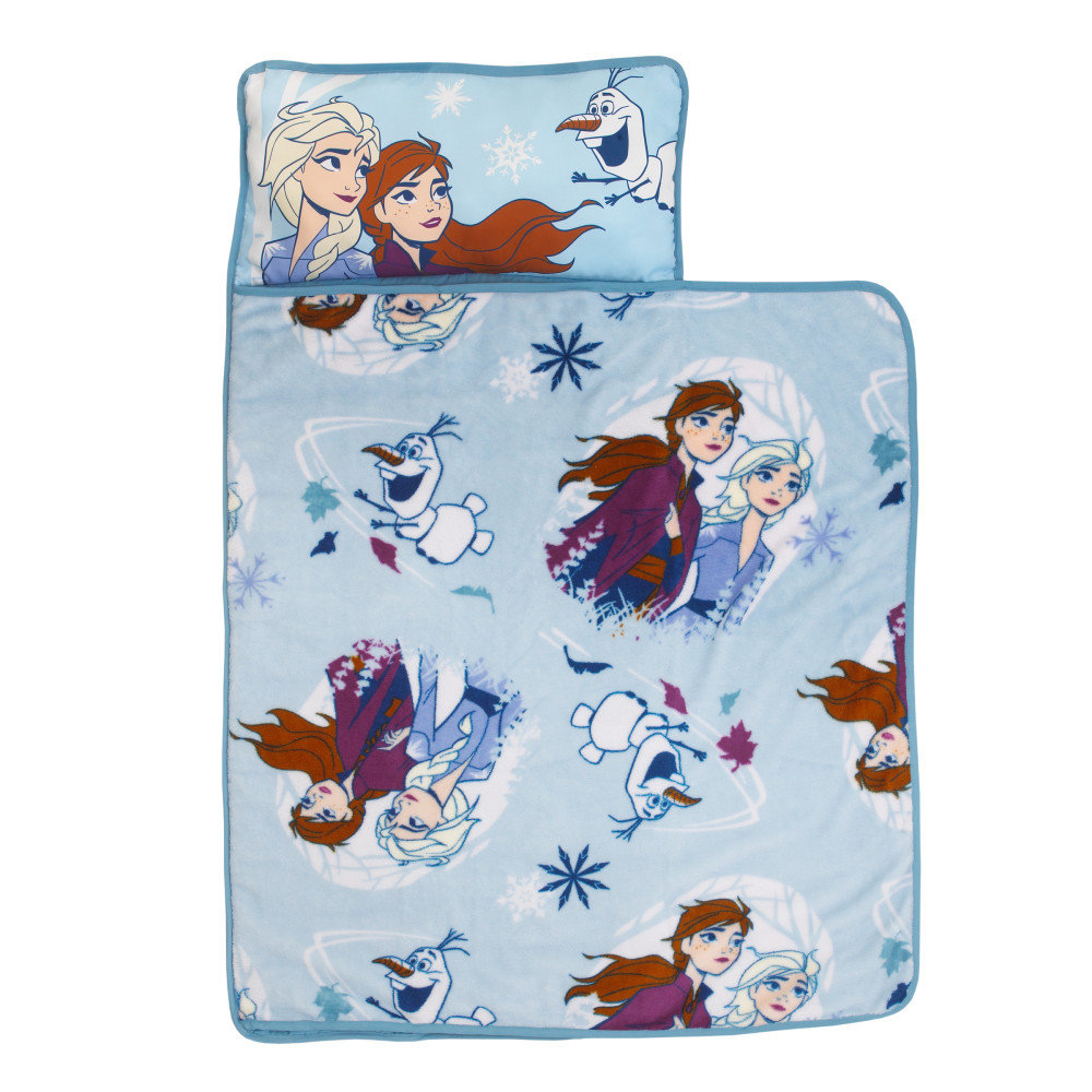 Frozen Spirit Of Nature Characters 100% Polyester Toddler Blanket Disney