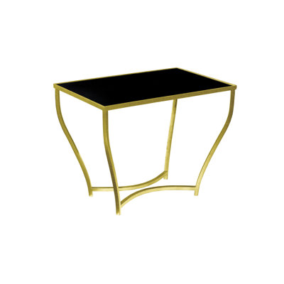 Mariette Himes Gomez Glass End Table