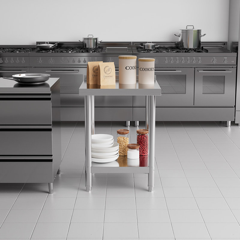 Griffing Stainless Steel Prep Table, 60cm x 60cm