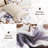 7-Piece Comforter with Sheet Set Soft Seersucker Microfiber All Season Bedding Set-122486482-122486478