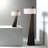 Obelisk Table Lamp - White Cotton-Linen Shade-1855708646