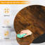 Double-Layer Retro Brown Industrial Style Tea Table
