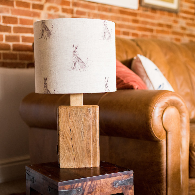 Bluecoast Solid Wood Table Lamp
