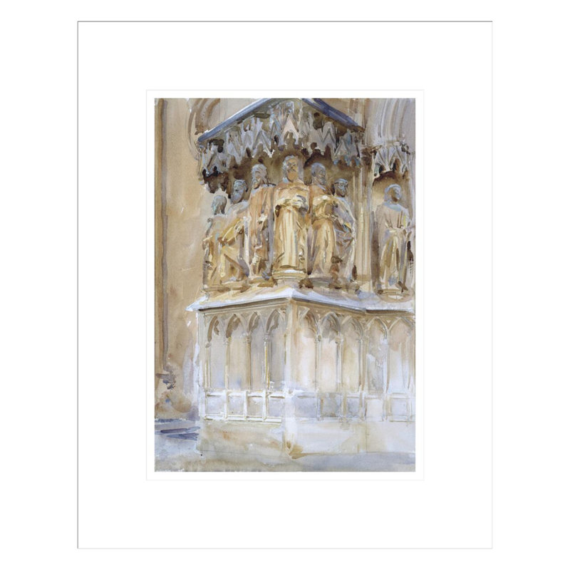 «Tarragona» par John Singer Sargent, impression giclée sur cadre, H 16,75 po x l 13,42 po
