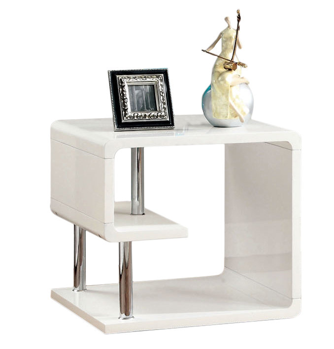 Floor Shelf End Table