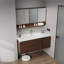Armoire de salle de bain simple et haut de gamme rétro