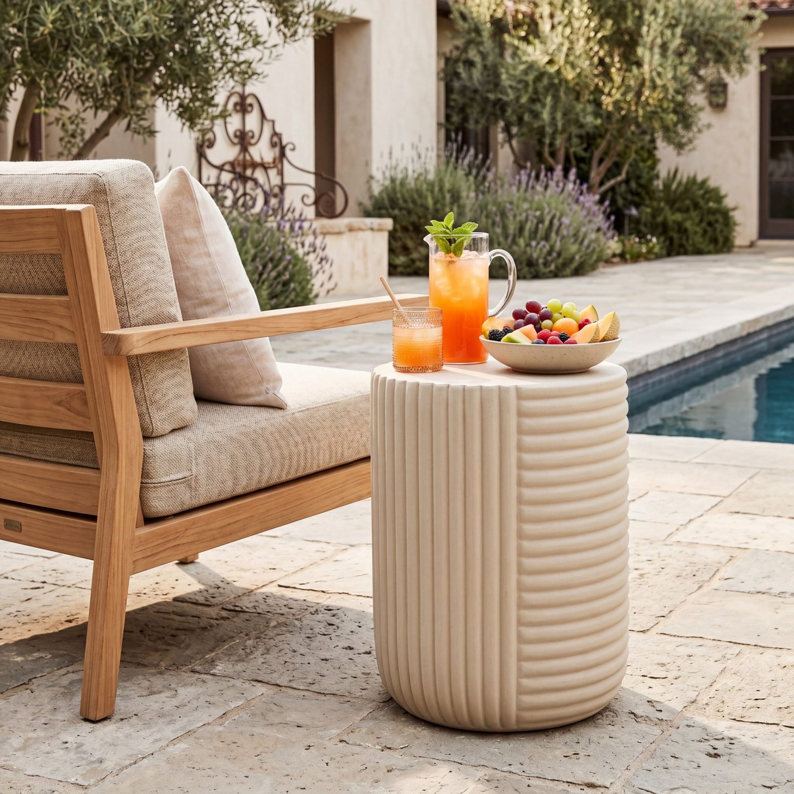 15" Patio Side Table