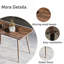 Table de salle à manger moderne et minimaliste, bureau d'ordinateur, bureau, table de cuisine