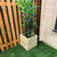 Powersheds Pressure Treated Square Planter