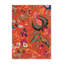 Wonderland Hand Tufted Wool/Viscose Floral Area Rug in Amber/Lapis-1583449800