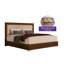 Lit tapissier grand avec structure standard Springville Valencia-1528992713