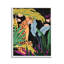 "Jungle Leaves & Cheetah", art mural sur toile par June Erica Vess-541924084-541924080