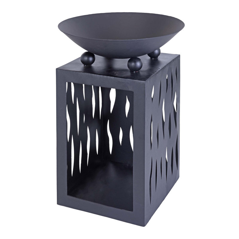 Andris Column Steel Wood Burning Smokeless Fire Column