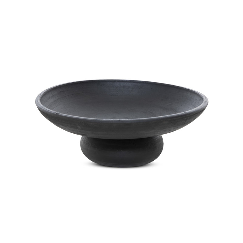 Perla Bowls, Aged Black Terracotta