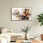 Art mural sur toile, feuilles dorées et noires-1451941247