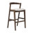 Solna Mid-Century  Rubberwood Upholstered  Barstools  Frame With Ergonomic Low Back-115698046
