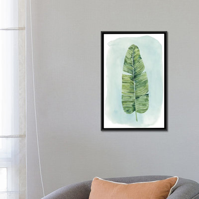 «Paradise Palm Leaves IV», impression sur toile
