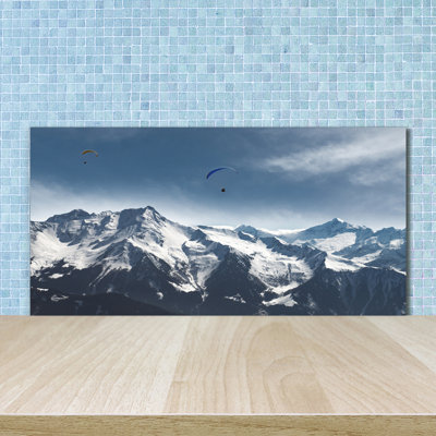 50cm W x 100cm L Glass Peel and Stick Panel