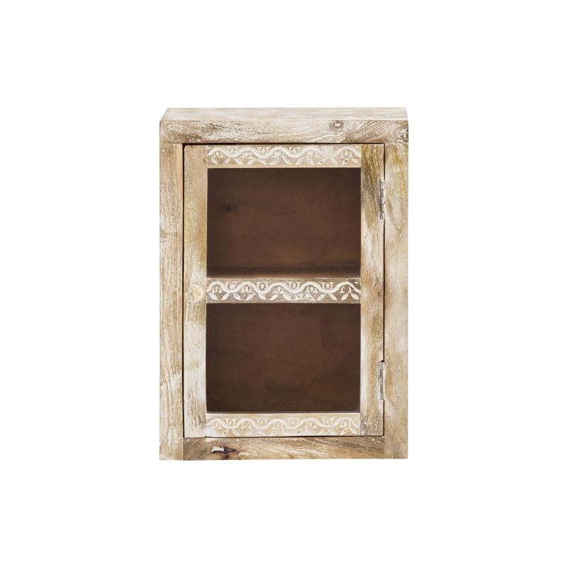 Boyett Solid Wood Wall Bathroom Cabinet