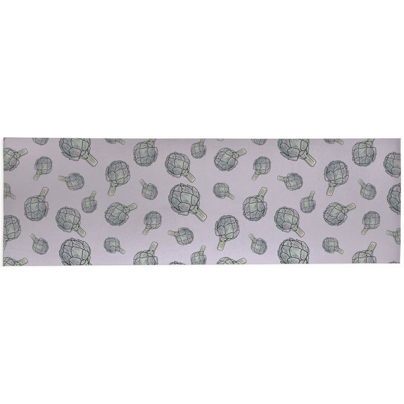 Tapis d'été Summer Artichaut, Tapis de couloir 2 pi 6 po x 8 pi