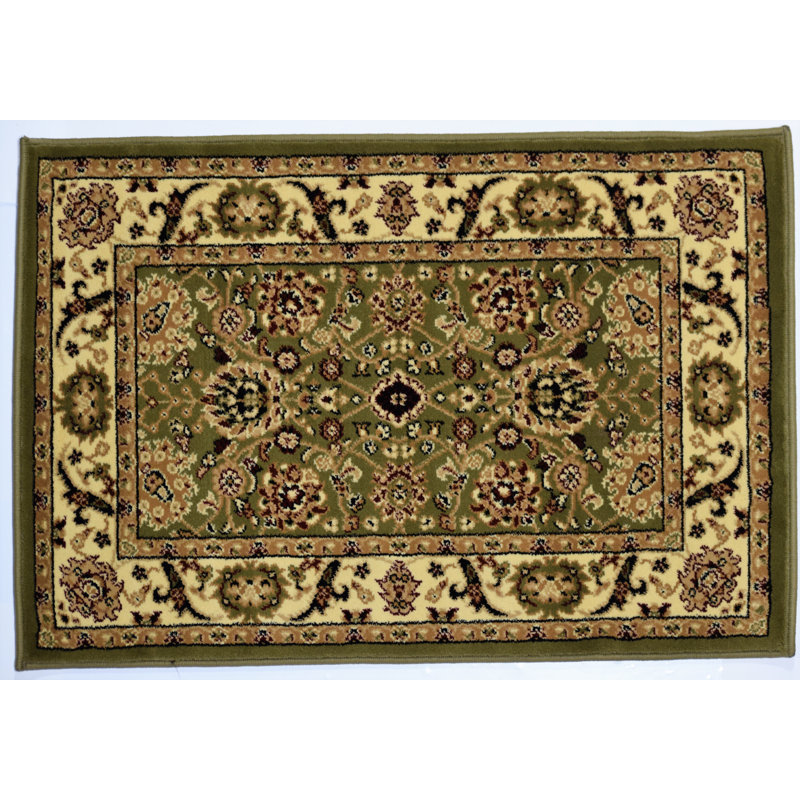 Gloucester Gilded Loom Oriental Olive Area Rug, Rectangle 2' x 2'11"