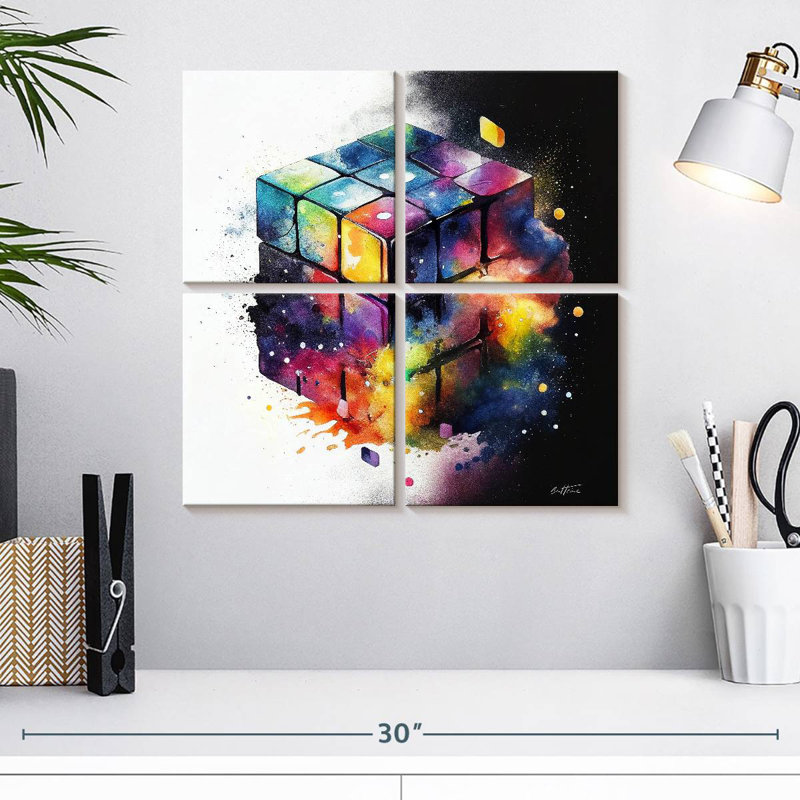 Senne Rubik, 18'' H x 18'' W