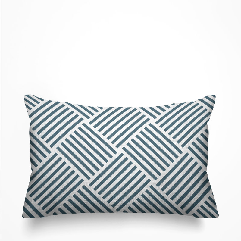 Housse et insert de coussin d'extérieur Langley, Ardoise
