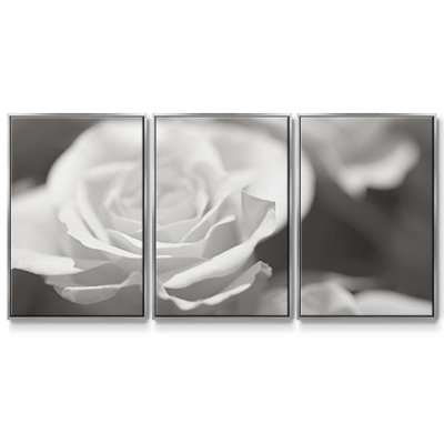 Roseudes IV - Toile encadrée multi-pièces