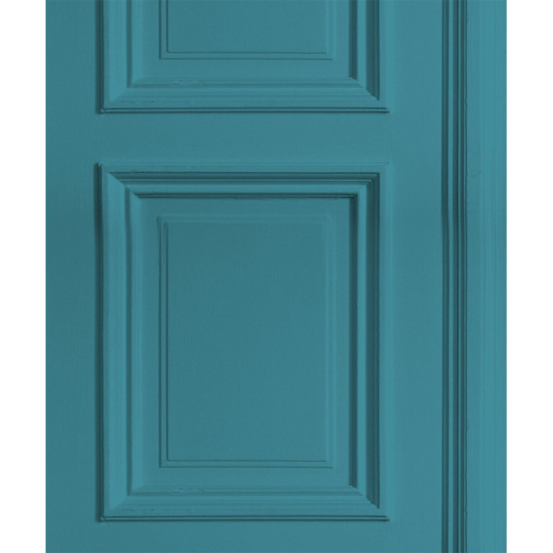Vittorio 10m x 52cm Textured Matte Wallpaper Roll, Teal