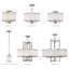 Plafonnier semi-encastré 3 lumières Belisle-54244293