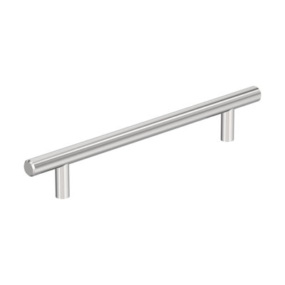Bar Pulls 6-5/16 inch (160mm) Center-to-Center Polished Chrome Cabinet Pull