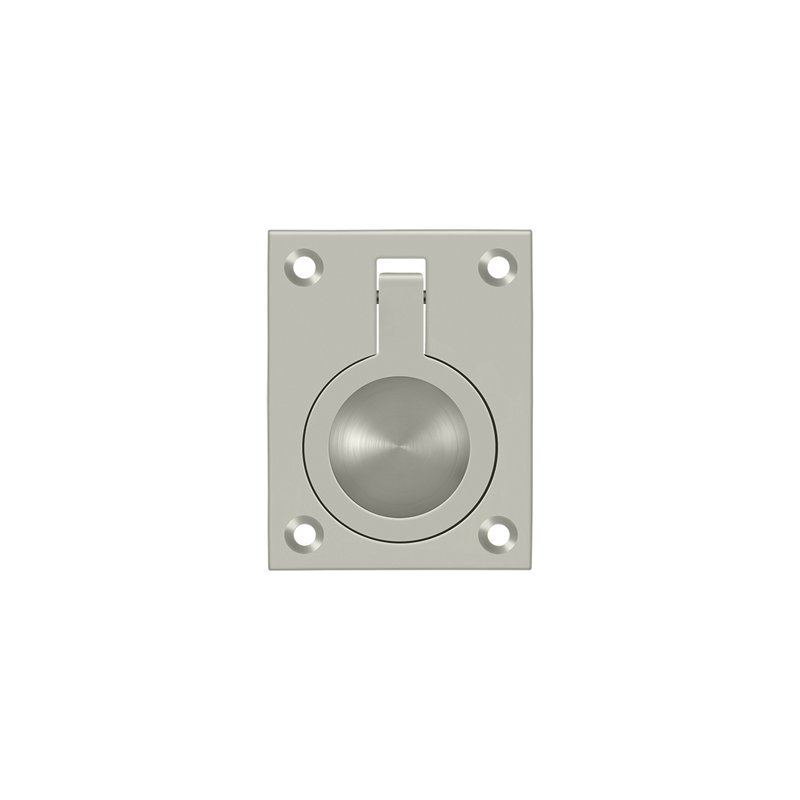 Ring Pull, Brushed Nickel