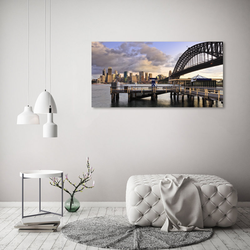 Bridge In Sydney - Wrapped Canvas Print