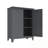 Metal Storage Cabinet with shelf and sturdy legs